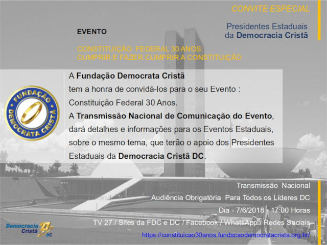 Convite Evento SP